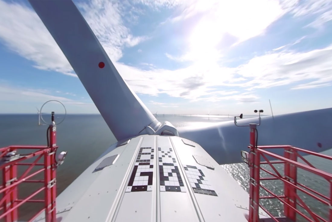 Verdens største vindturbine i VR I Ørsted