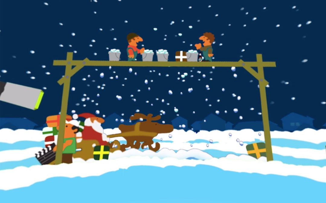 VR video of Tuborgs christmas beer commercial I Tuborg