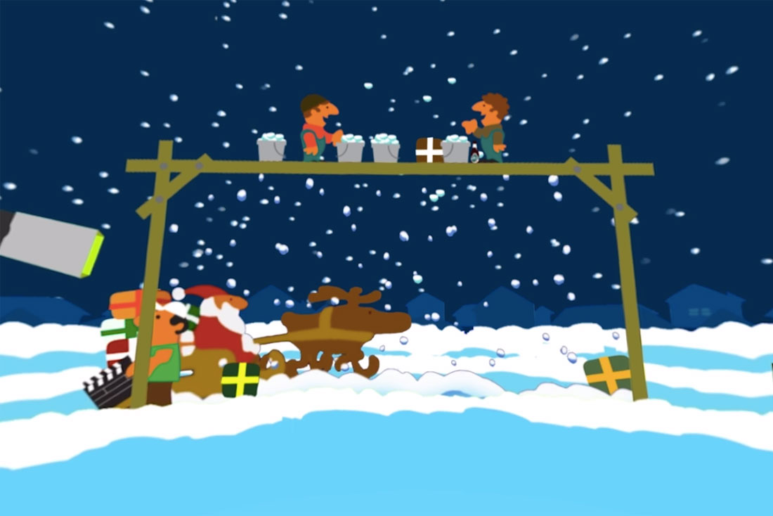 VR video af Tuborgs julebrygsreklame I Tuborg