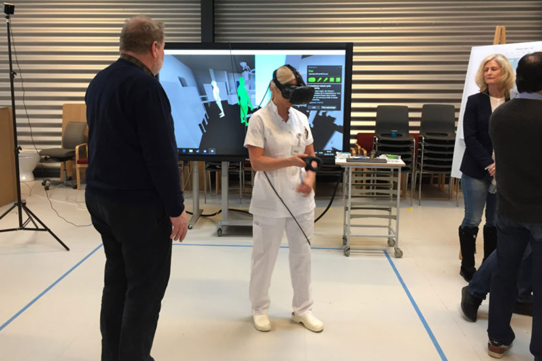VR Simulation of operating theatre I Køge Hospital