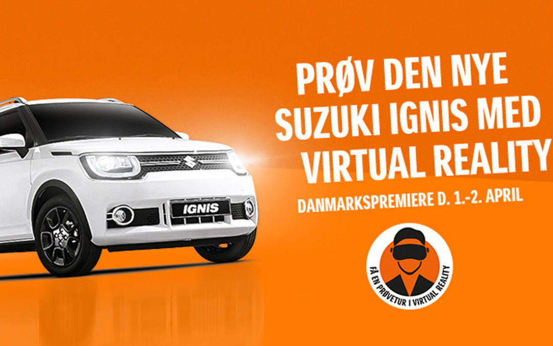 VR testdrive with pro-stuntdriver I Suzuki
