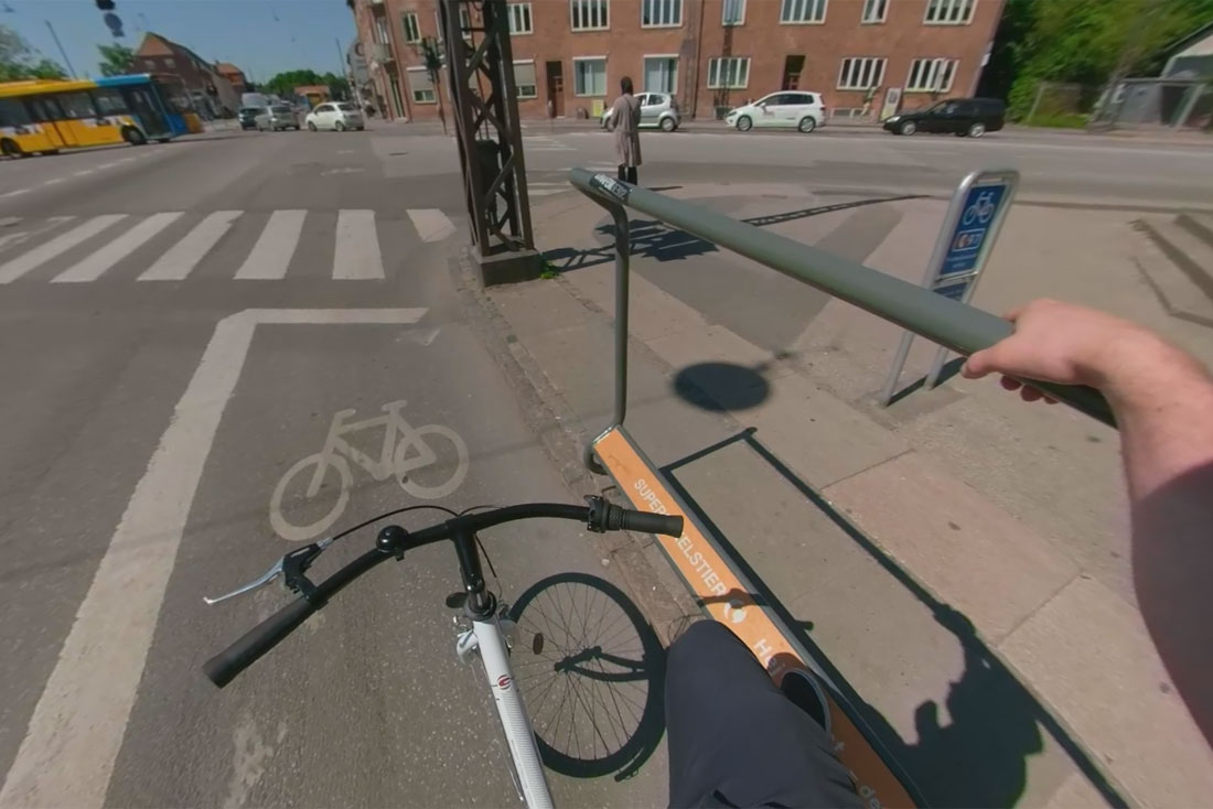 VR cykeltur gennem supercykelstierne