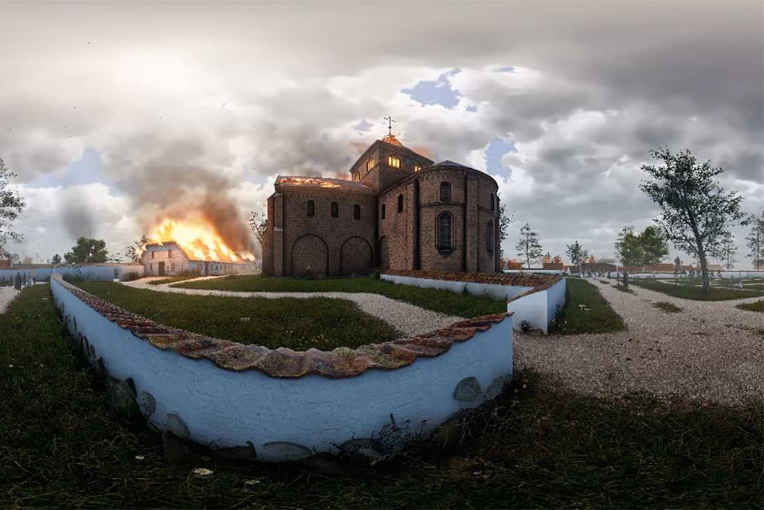 The 1806 Fire at St. Bendt’s Church | Museum Vestsjælland