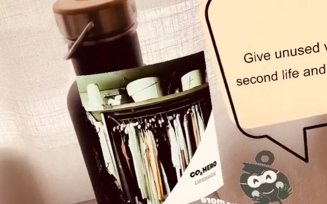 AR Filter for sustainability messages I CO2Hero