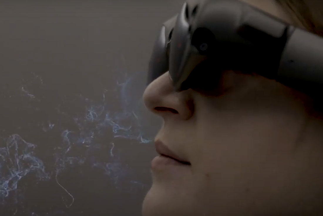 Åndedræt bliver visuel kunst i AR I Diego Galafassi