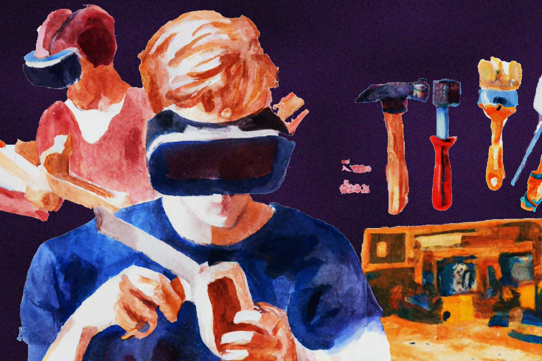 XR til at styrke unges interesse for håndværk I Erasmus +