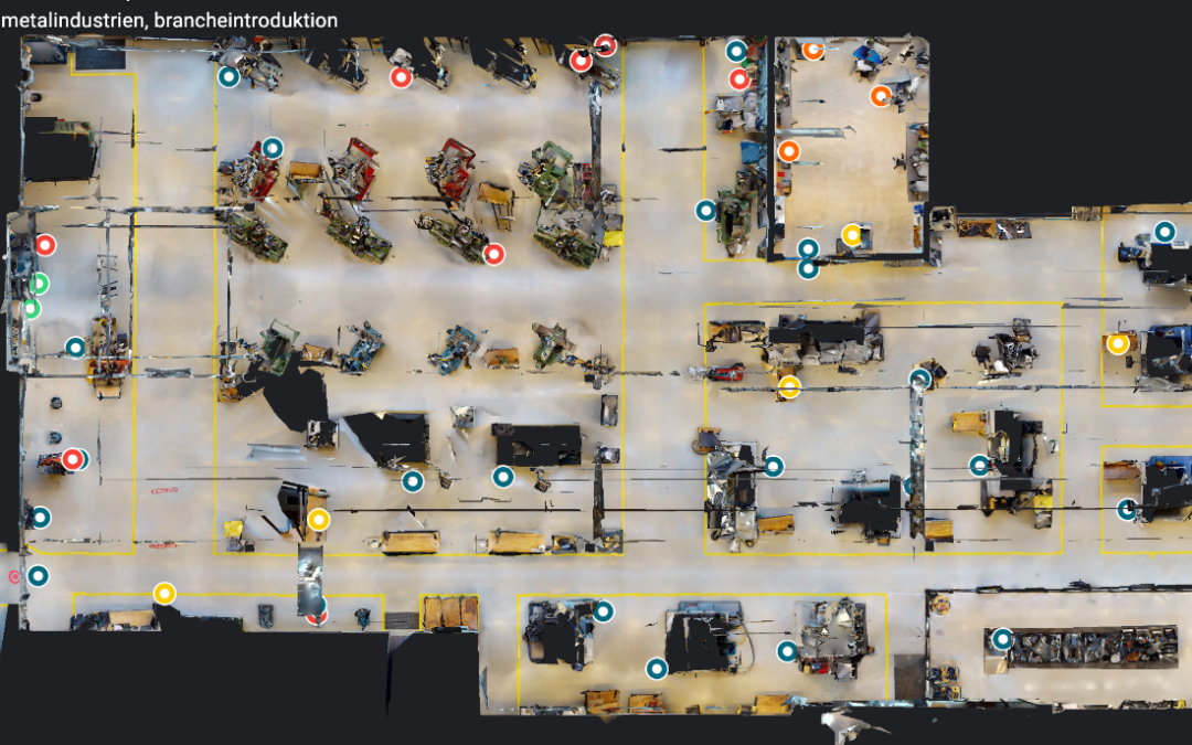 Virtuelt uddannelsesmateriale i Matterport