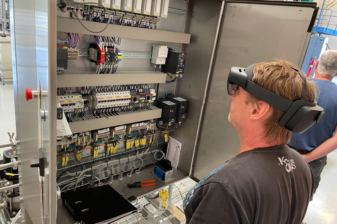 AR for remote support in industry