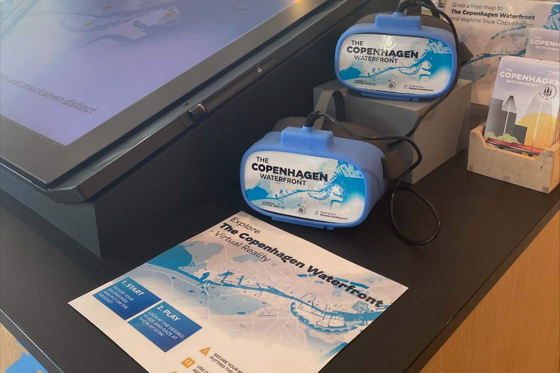 VR ture langs Københavns havnefront I Copenhagen Harbour