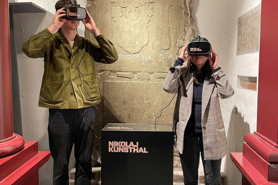 VR tur gennem Nikolaj Kunsthals tårn