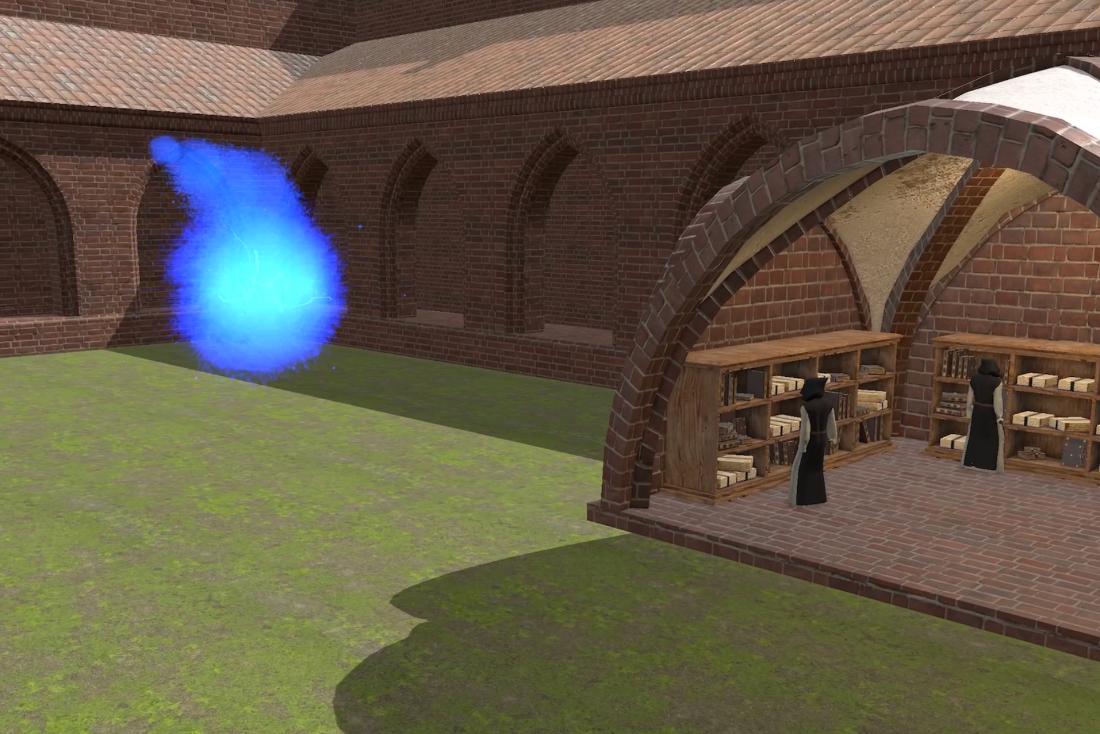 Esrum kloster – Nu og dengang i VR