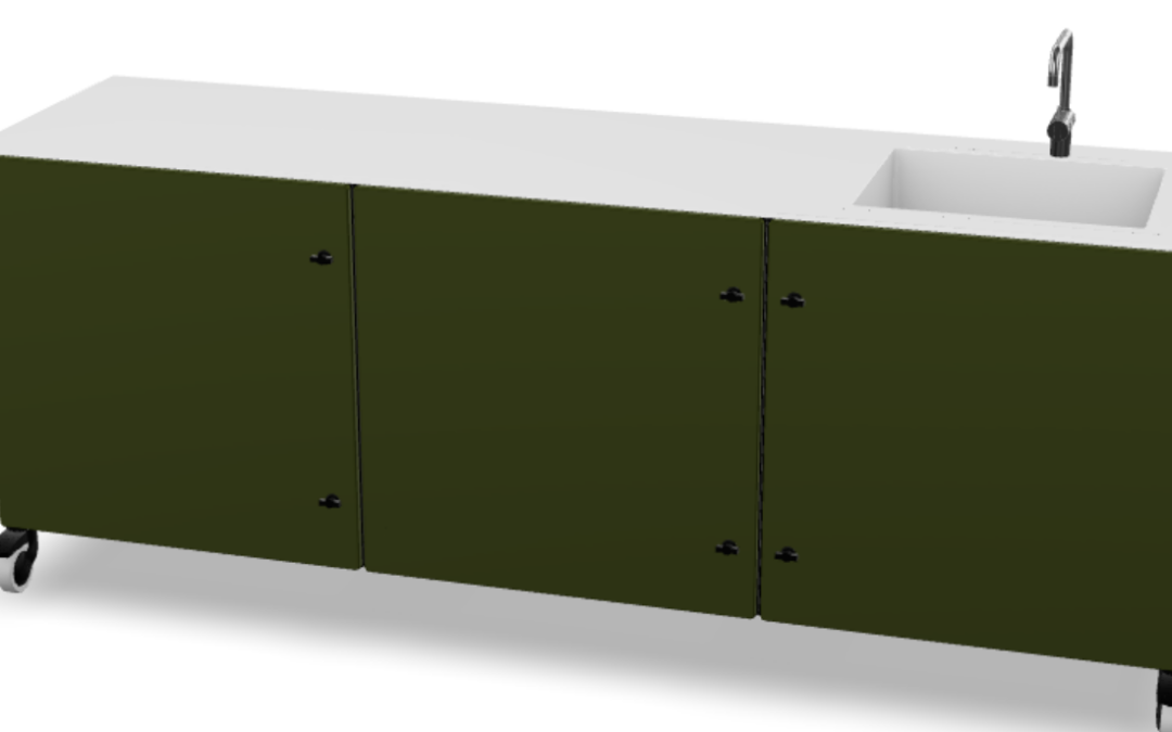 WebAR visualization of outdoor kitchens I ByLogstrup