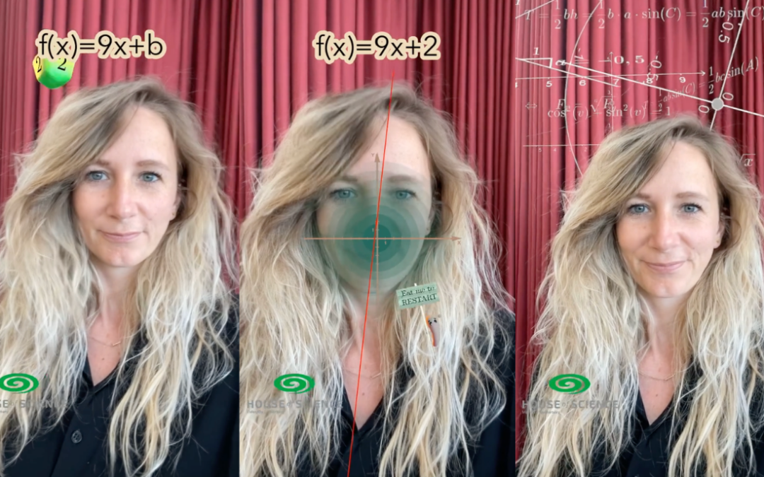 Interactive AR math and coordinatesystems