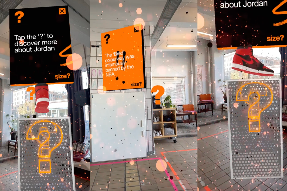 3D Jordan A1 Sneakers i AR I Size