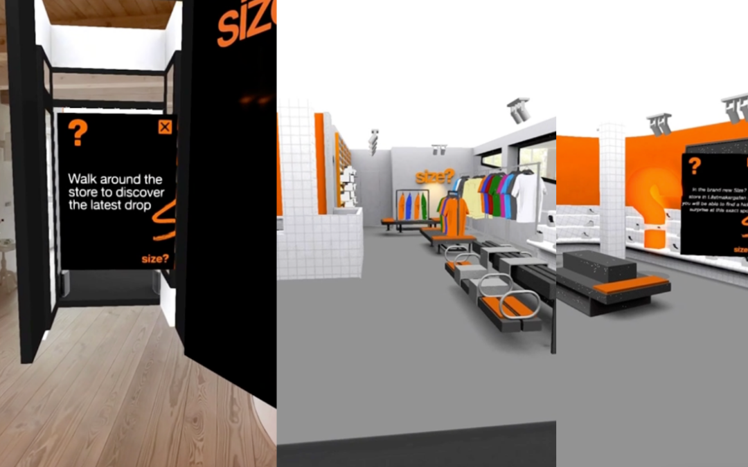 3D butik i AR I Size