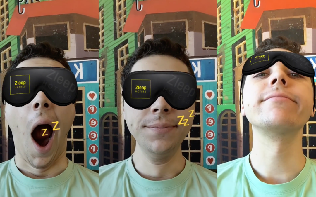 AR Filter til marketingkampagne I Zleep Hotels