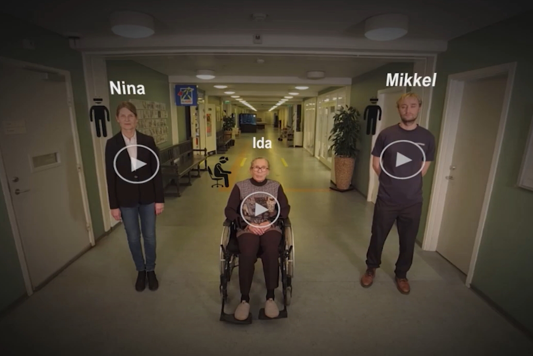 Empathy training in elderly care homes I SUS